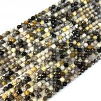 Perles opales de mer, Opale, Rond, poli, DIY & normes différentes pour le choix, Vendu par Environ 38 cm brin