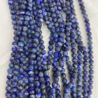 Lapis lazuli perler, Runde, du kan DIY & forskellig størrelse for valg, lapis lazuli, Solgt Per Ca. 38 cm Strand