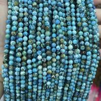 Turquoise Beads Natural Turquoise Round DIY & faceted mixed colors Sold Per Approx 38 cm Strand