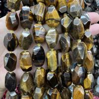 Natural Tiger Eye Beads Nuggets DIY & faceted mixed colors Sold Per Approx 38 cm Strand