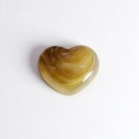 Acrylic Cabochons Heart injection moulding DIY Approx Sold By Bag