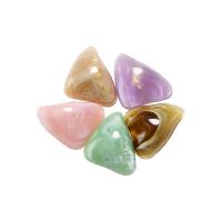 Fashion Resin Cabochons Triangle injection moulding DIY Approx Sold By Bag