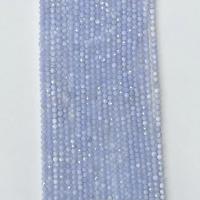 Naturliga Lila Agate Pärlor, Rund, DIY & olika storlek för val, ljuslila, Såld Per Ca 38-39 cm Strand