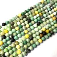 Perles en jade, Rond, poli, DIY & normes différentes pour le choix & facettes, Vendu par Environ 38 cm brin