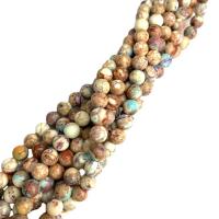 Dragi kamen perle Nakit, Dojam Jasper, Krug, uglađen, možete DIY & različite veličine za izbor, Prodano Per Približno 38 cm Strand