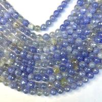 Natural Purple Agate Beads Round polished coated & DIY Sold Per Approx 38 cm Strand
