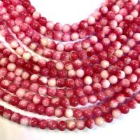 Jade Perlen, rund, poliert, DIY & verschiedene Größen vorhanden, verkauft per ca. 38 cm Strang