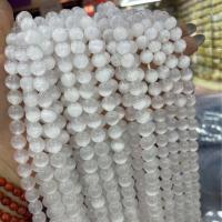 Cats Eye Jewelry Beads Round DIY white Sold Per Approx 38 cm Strand