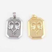 Stainless Steel Pendants 316L Stainless Steel Octagon Vacuum Ion Plating fashion jewelry & DIY nickel lead & cadmium free Sold By PC