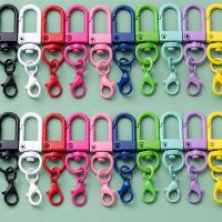 Cink Alloy Key kopča, Prijenosni & možete DIY, više boja za izbor, nikal, olovo i kadmij besplatno, 50x13mm, 10računala/Torba, Prodano By Torba