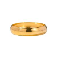 Stainless Steel Bangle 304 Stainless Steel 18K gold plated fashion jewelry & for woman golden Sold By PC
