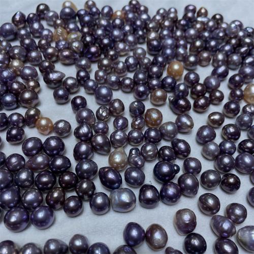 Cultured Baroque Freshwater Pearl Beads, random style & DIY, mixed colors, 9-13mm, Sold By PC