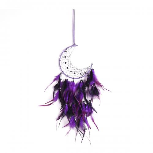 Fashion Dream Catcher Feather for home and office purple 480mm Sold By PC