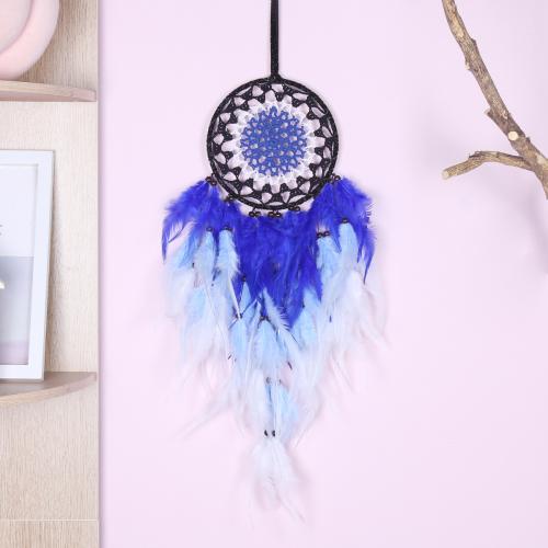 Fashion Dream Catcher Feather with Rattan & Nylon & Iron for home and office 550mm Sold By PC