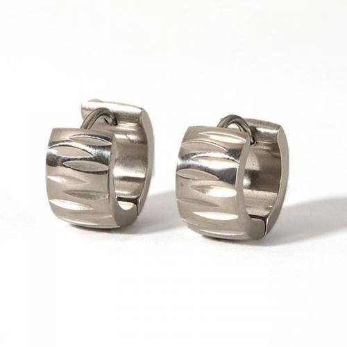 Stainless Steel Lever Terug Earring, 304 roestvrij staal, mode sieraden & voor vrouw, meer kleuren voor de keuze, Verkocht door pair