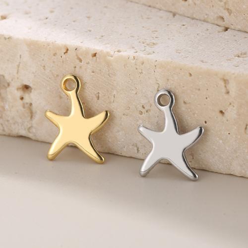 Stainless Steel Pendants 304 Stainless Steel Star Vacuum Ion Plating fashion jewelry & DIY Sold By PC