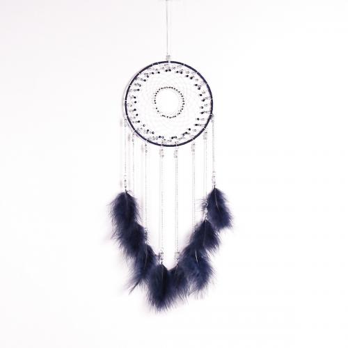 Fashion Dream Catcher Feather with Rattan & Nylon & Iron handmade for home and office mixed colors 590mm Sold By PC