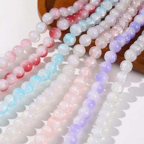 Gemstone smykker perler, Natursten, Runde, du kan DIY, flere farver til valg, 11mm, Ca. 80pc'er/Strand, Solgt af Strand