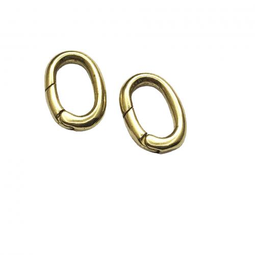 Brass Jewelry Clasps plated DIY original color Sold By PC