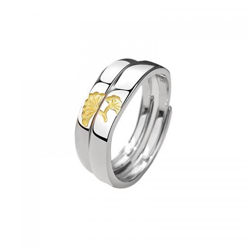 Plata de ley 925 anillo de los pares, chapado, ajustable & diferentes estilos para la opción & para la pareja, tamaño:7-9.5, Vendido por UD