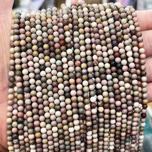Agat pärlor, Rund, DIY & olika storlek för val, blandade färger, Säljs av Strand