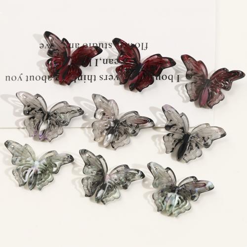 Hair Accessories DIY Findings Acrylic Butterfly Sold By PC