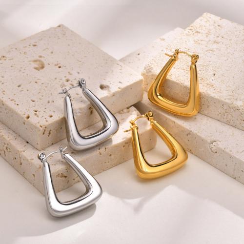 Stainless Steel Lever Back Earring 304 Stainless Steel polished fashion jewelry & for woman Sold By Pair