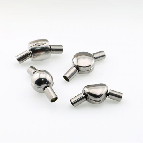 Stainless Steel Cord Tips 316 Stainless Steel DIY original color Sold By PC