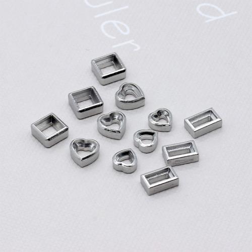 Stainless Steel Cabochon Setting 316 Stainless Steel DIY  original color Sold By PC