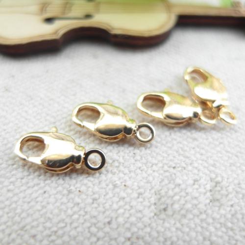Brass Lobster Clasp plated DIY Sold By Lot