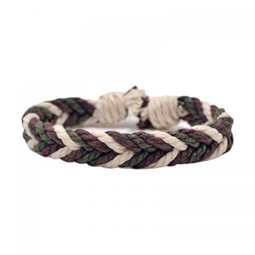 Chain Woven Bracelets Cotton Fabric fashion jewelry & for woman Length Approx 16-18 cm Sold By Bag