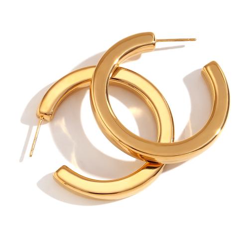 Roestvrij staal Stud Earrings, 316L roestvrij staal, mode sieraden & verschillende grootte voor keus & voor vrouw, meer kleuren voor de keuze, Verkocht door pair