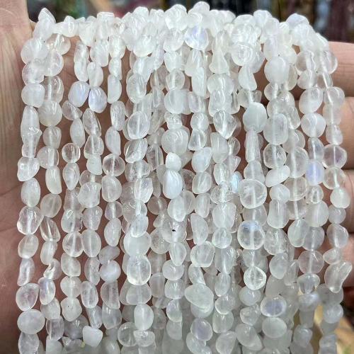 Natural Moonstone Beads Blue Moonstone Nuggets DIY white Sold Per Approx 38 cm Strand