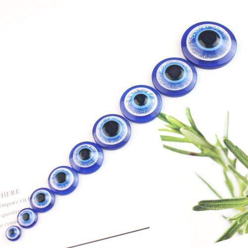 Fashion Resin Cabochons polished DIY sapphire Sold By Bag