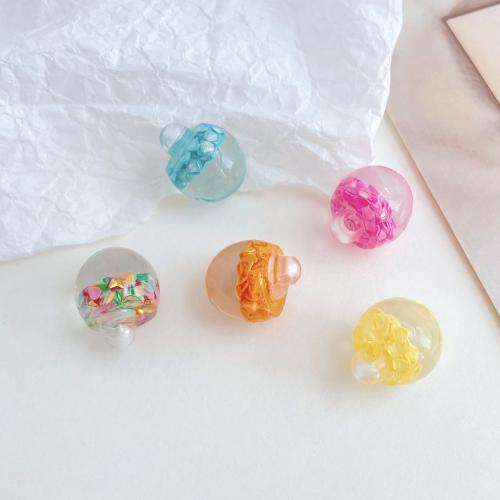 Acrylic Pendants Round DIY 17mm Sold By Bag