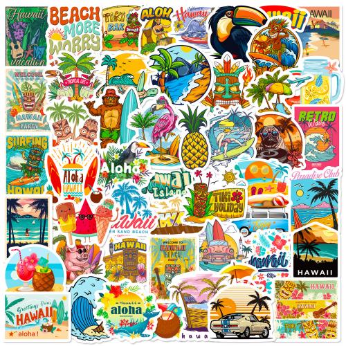 Sticker Paper PVC Plastic with Adhesive Sticker waterproof Sold By Bag