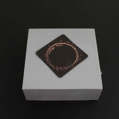 Jewelry Card Paper durable black Approx Sold By Bag