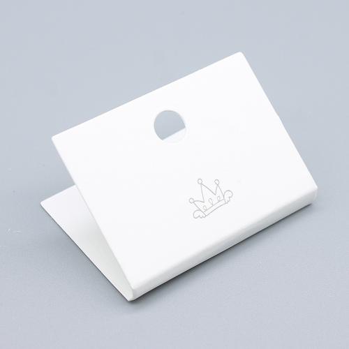 Jewelry Card Paper multifunctional white Sold By PC