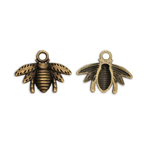 Zinc Alloy Animal Pendants Bee plated DIY nickel lead & cadmium free Approx Sold By Bag