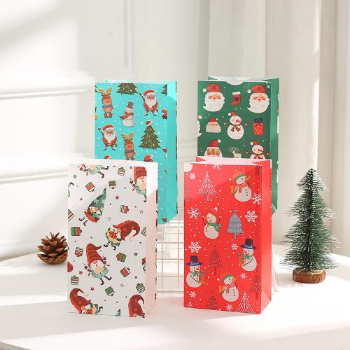 Christmas Gift Bag Paper durable & Christmas Design Sold By PC