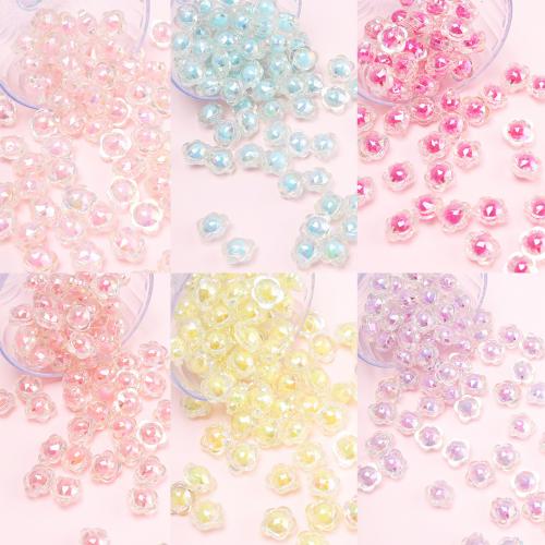 Plated Acrylic Beads AB color plated DIY Approx Sold By Bag