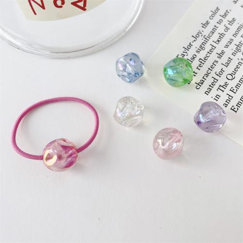 Transparent Acrylic Beads DIY 15mm Approx Sold By Bag