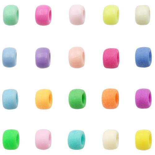 Acrylic Jewelry Beads DIY multi-colored Approx 4mm Sold By Bag