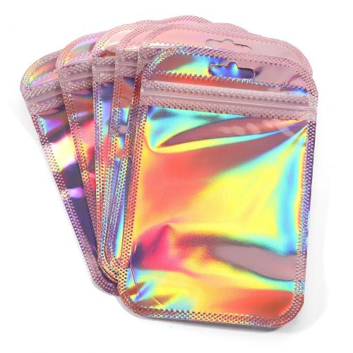 Minigrip Bag, Muovi, Laser & erikokoisia valinnalle, enemmän värejä valinta, 50PC/laukku, Myymät laukku