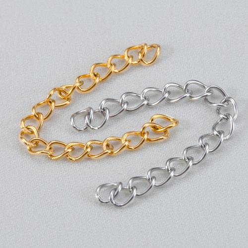 Stainless Steel Extender Chain 304 Stainless Steel DIY nickel lead & cadmium free Length Approx 5 cm Sold By Bag