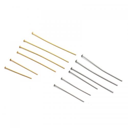 Stainless Steel Headpins 304 Stainless Steel & DIY original color Sold By PC