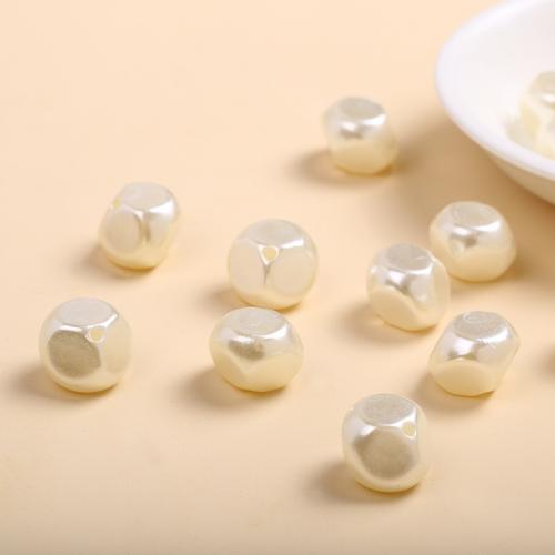 ABS Plastic Beads ABS Plastic Pearl Baroque DIY 12mm Approx Sold By Lot