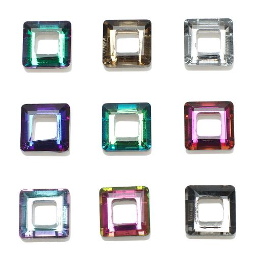 3D Nail Art Decoration Glass Square DIY Approx Sold By Bag