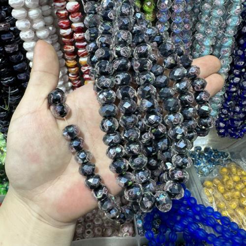Ručno lampwork perle, Krug, možete DIY, više boja za izbor, 12mm, 50računala/Torba, Prodano By Torba
