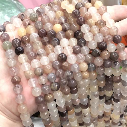 Gemstone smykker perler, Natursten, Flad Rund, du kan DIY & forskellig størrelse for valg, flere farver til valg, Solgt Per Ca. 38 cm Strand